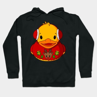 Ugly Sweater Rubber Duck Hoodie